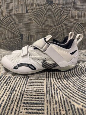 Nike SuperRep Cycling Sneakers - White & Black Sz 8 Athleisure